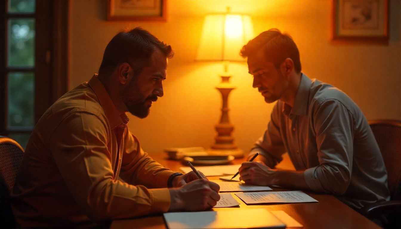 Future scope of Government Jobs vs Private Jobs shown with balance scale and modern office setup.