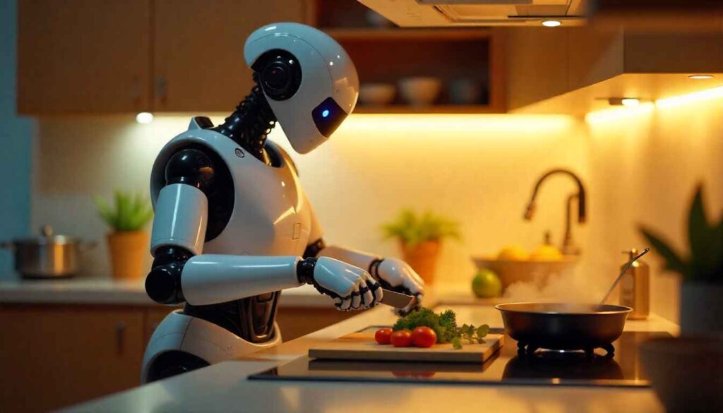 Future of Robotics: रोबोट बच्चों और बुज़ुर्गों के साथ घर में