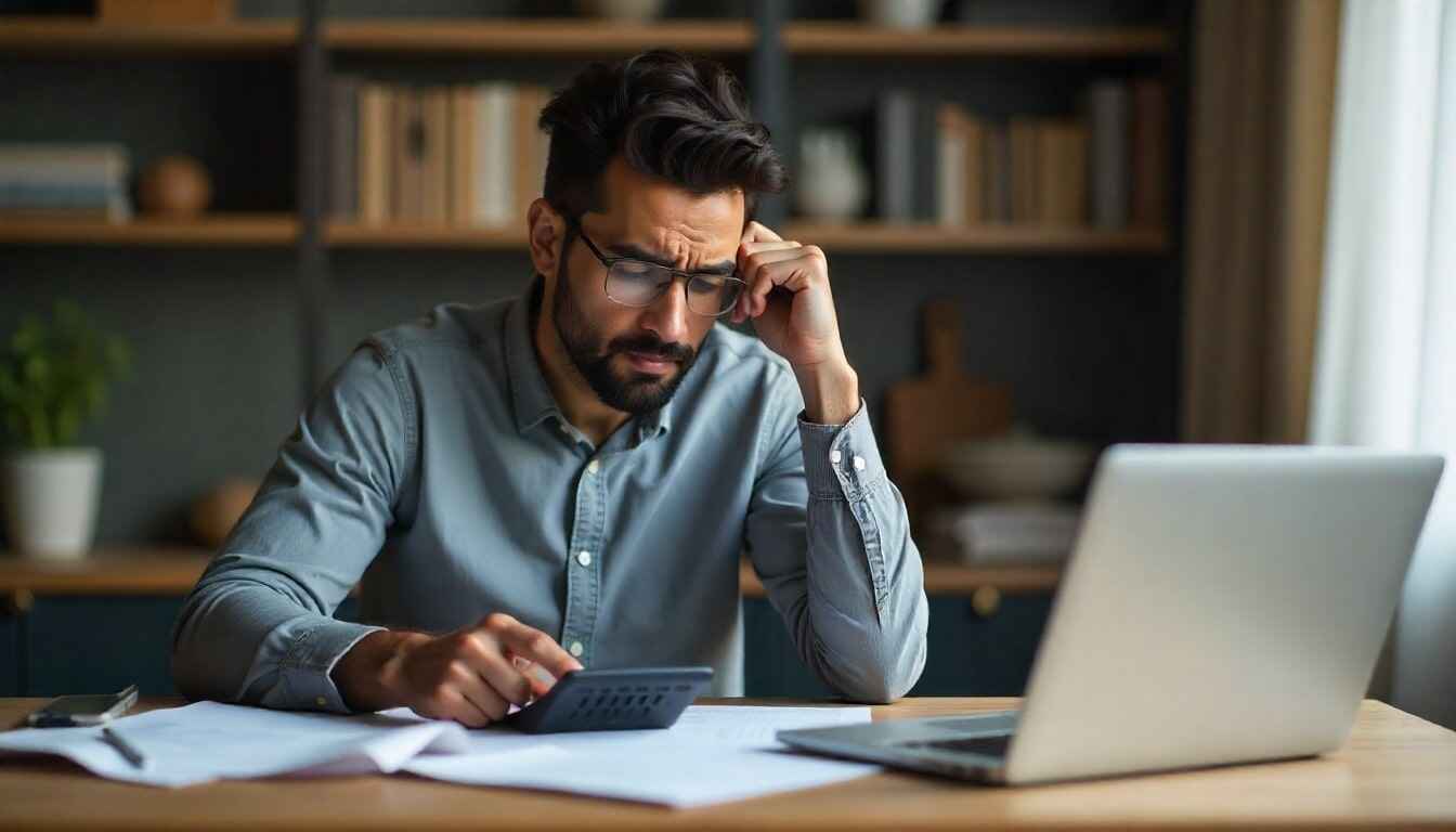 Broken piggy bank and falling stock market chart representing major Investment Mistakes