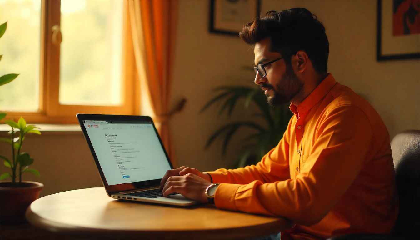 IOCL Engineers Vacancy 2025 online application form भरता हुआ student